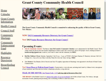 Tablet Screenshot of gcchc.org